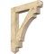 Ekena Millwork Merced Arts & Crafts Rough Sawn Bracket, Douglas Fir, 6"W x 40"D x 48"H BKT06X40X48MRC03RDF - alternate 1